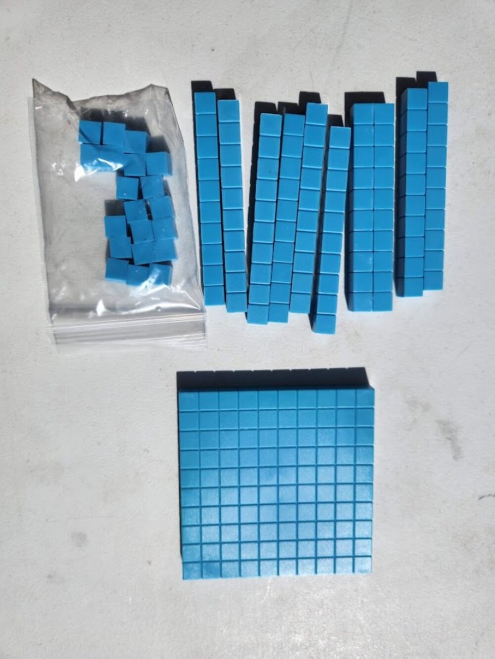 New Base Ten Blocks Hand2Mind Lakeshore Math Manipulatives Place Value Mathemati